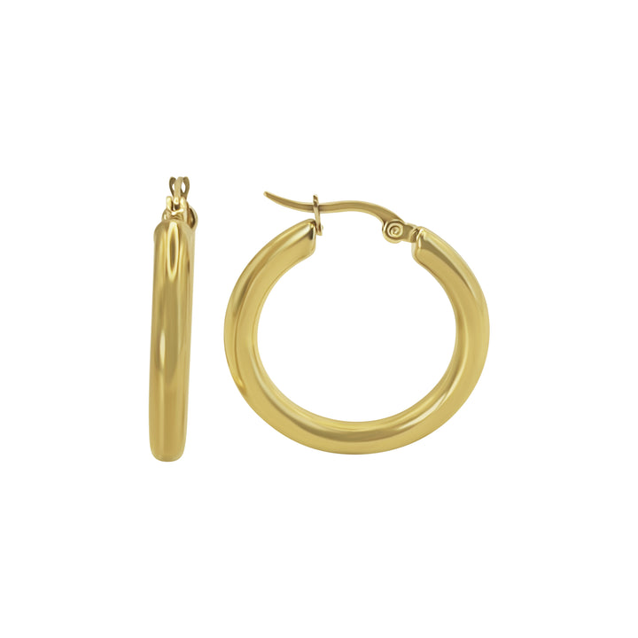 Classic Gold Hoops