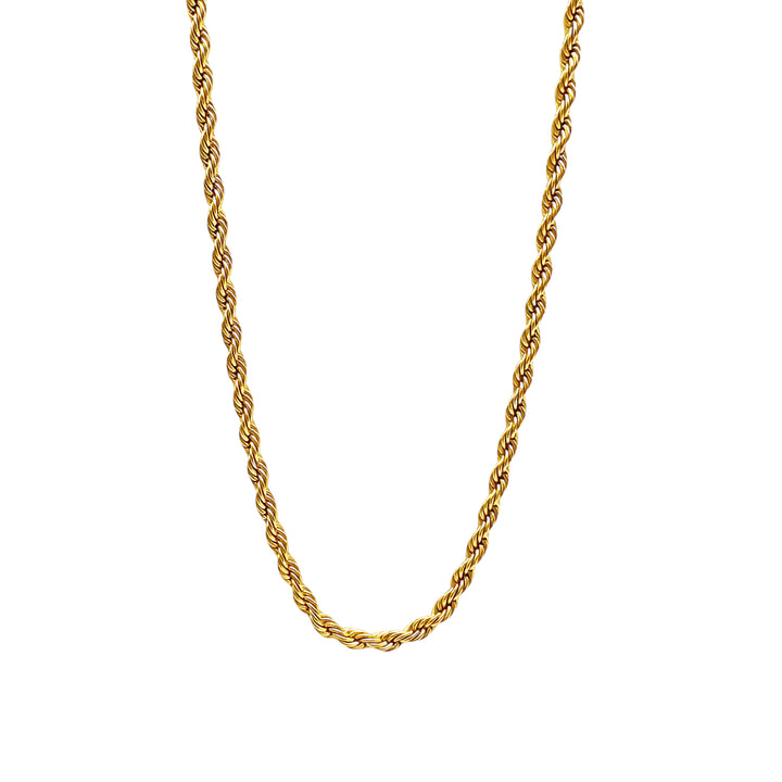 3mm Rope Chain (18K Gold)