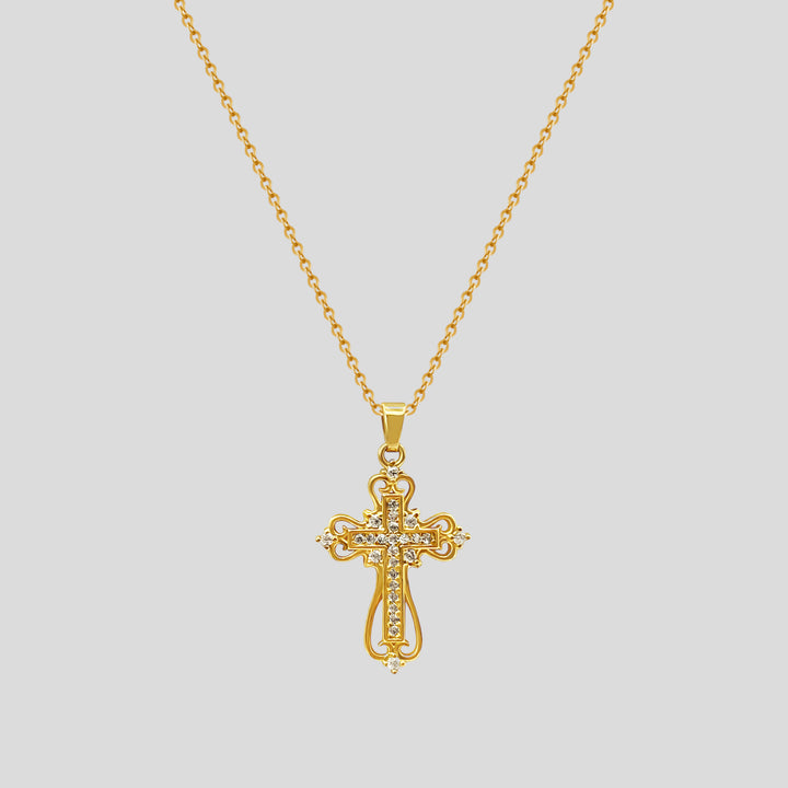 Carminia Cross Necklace