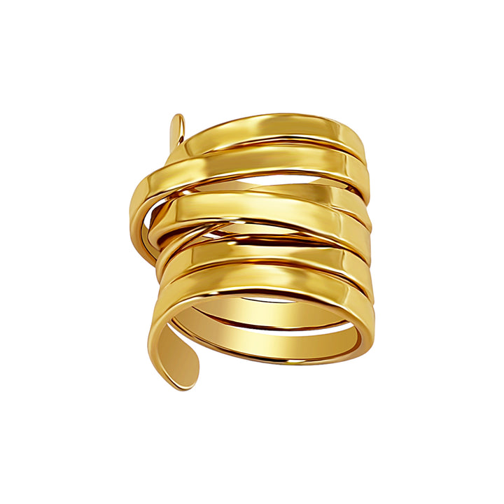 Spiral Wrapped Ring