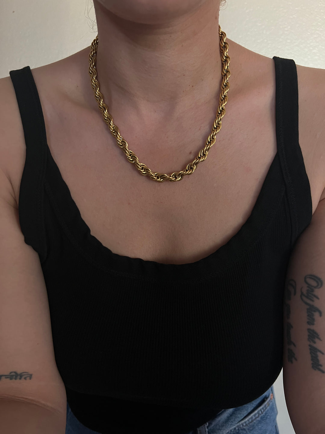 8mm Twist Chain (18K Gold)