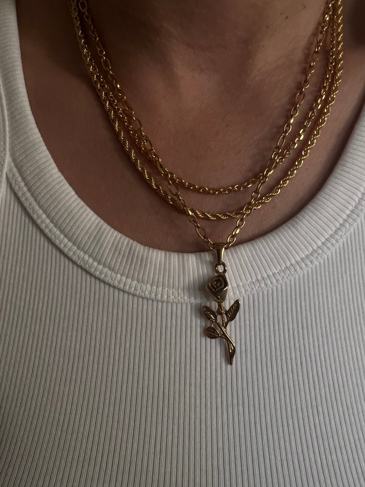 3mm Rope Chain (18K Gold)