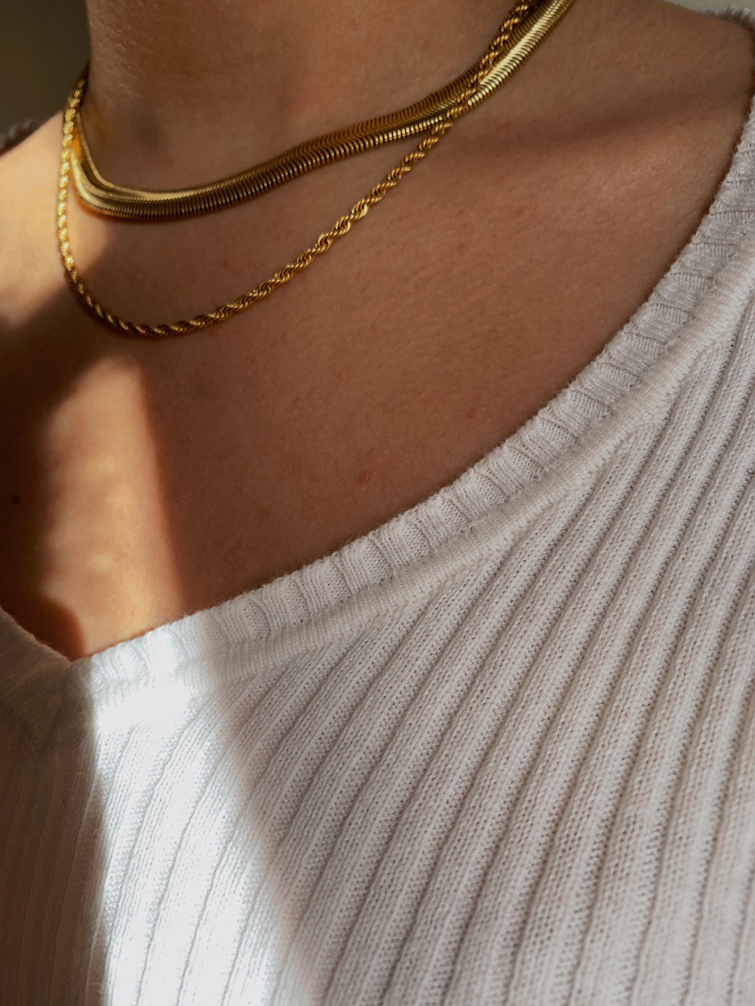 3mm Rope Chain (18K Gold)